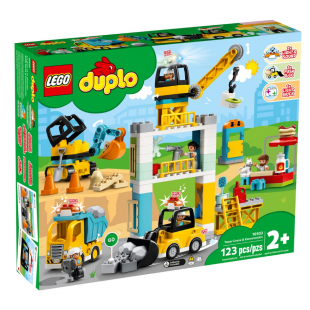 Lego Duplo - La grue & engins de construction